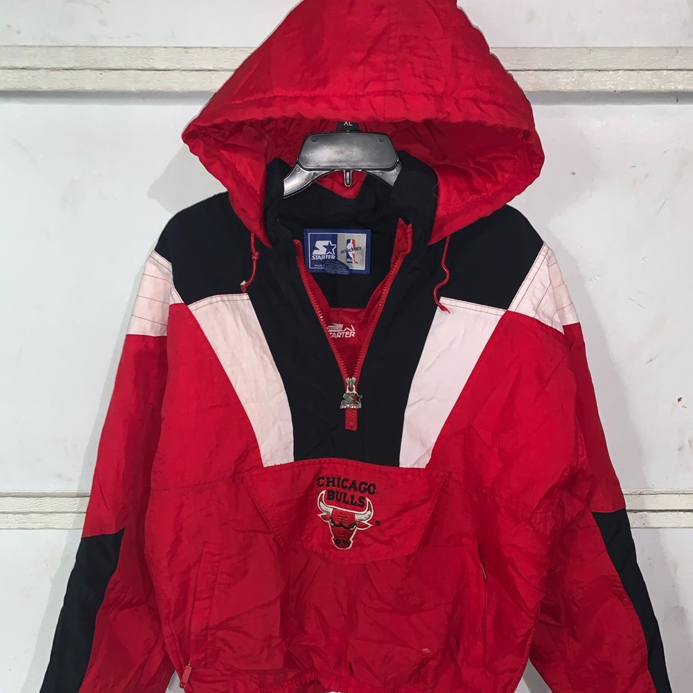 Vintage starter Chicago bulls pullover jacket